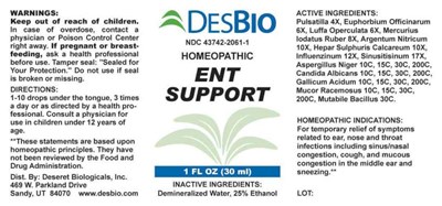 Ent Support (Dsrt0194 Ent Support 9 20 22)